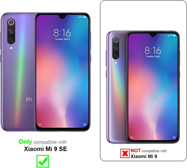 Immagine prodotto Cadorabo Vetro di protezione del display a schermo intero (1 Pezzo/i, Mi 9 SE)