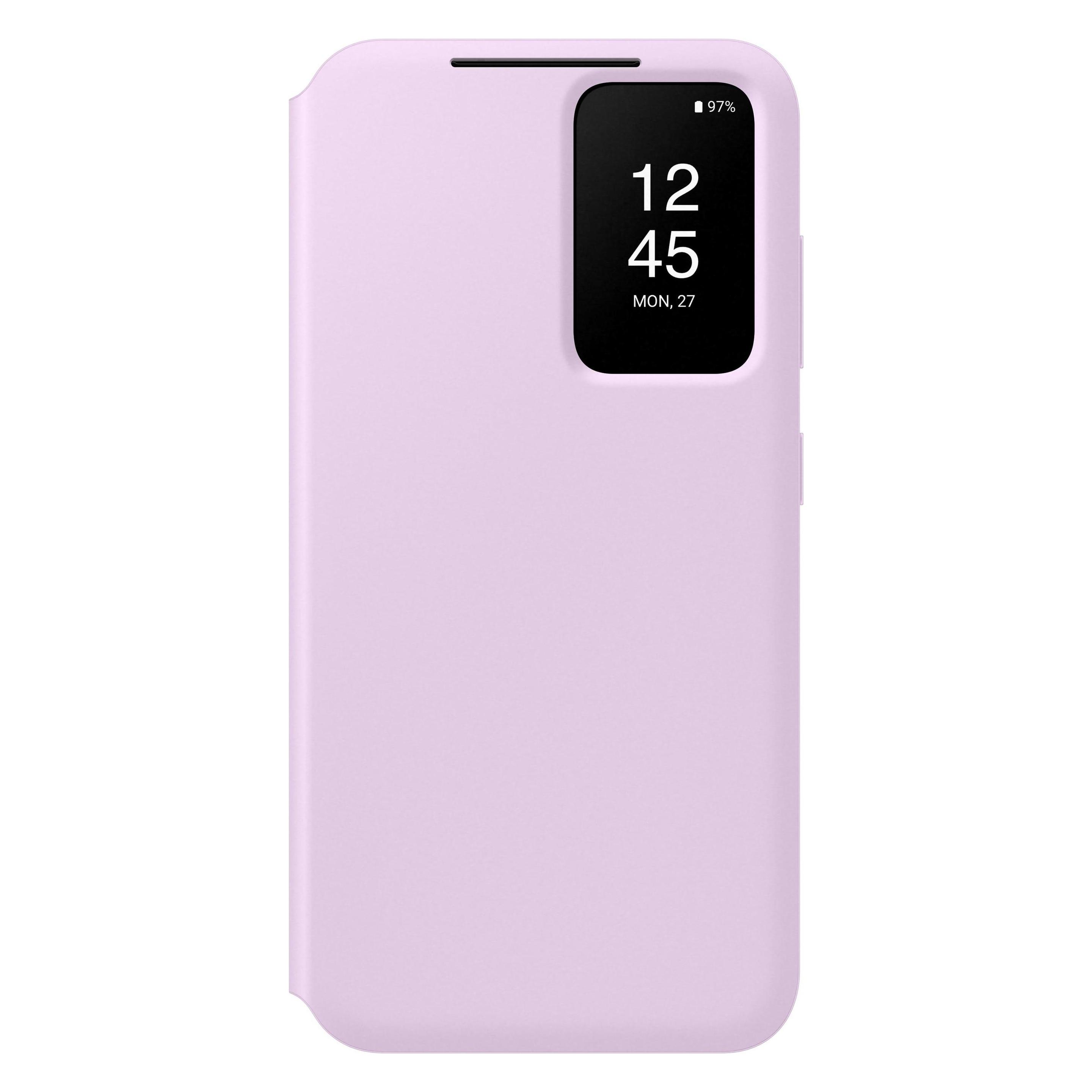 Samsung Smart View Wallet Case (Samsung Galaxy S23), Smartphone Hülle, Violett