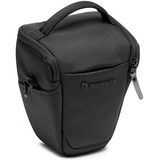Manfrotto Advanced Holster S III (Kamera Schultertasche, 2 l), Kameratasche, Schwarz