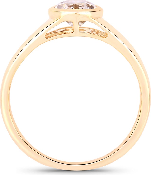 Produktbild Xen Ring mit Solitär Diamant 1,00 ct. 375 Gelbgold (57)