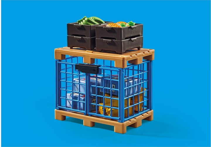 Immagine prodotto Playmobil Carrello elevatore con carico (71528, Playmobil La mia vita)