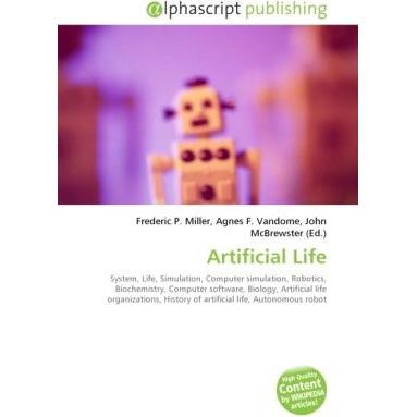 Artificial Life, Fachbücher von Agnes F. Vandome, Frederic P. Miller, John McBrewster