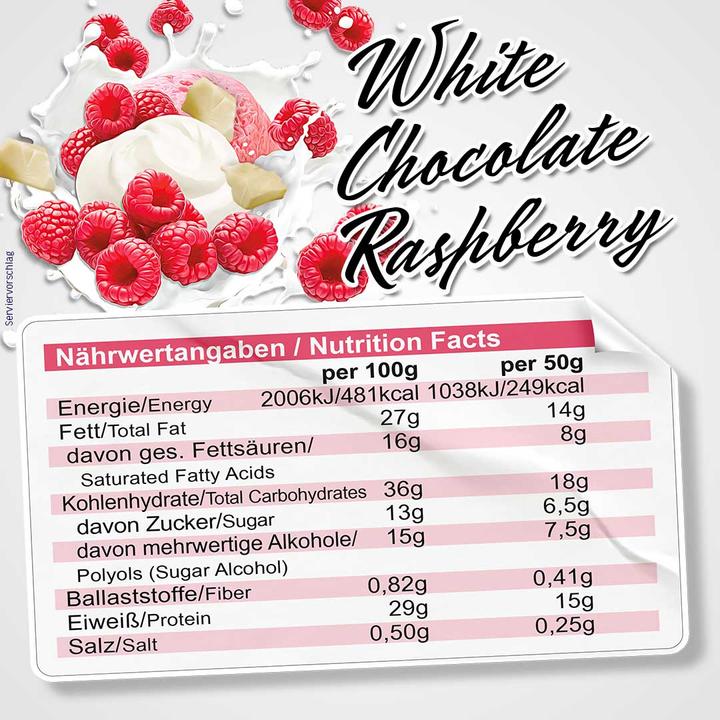 Produktbild All Stars Whey Crisp Protein Bar (25 x 50g) (Weisse Schokolade - Himbeere, 25 Stk., 50 g)