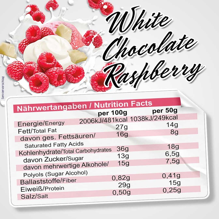 Actual product image All Stars Whey Crisp Protein Bar (25 x 50g) (White chocolate - raspberry, 25 pcs., 50 g)