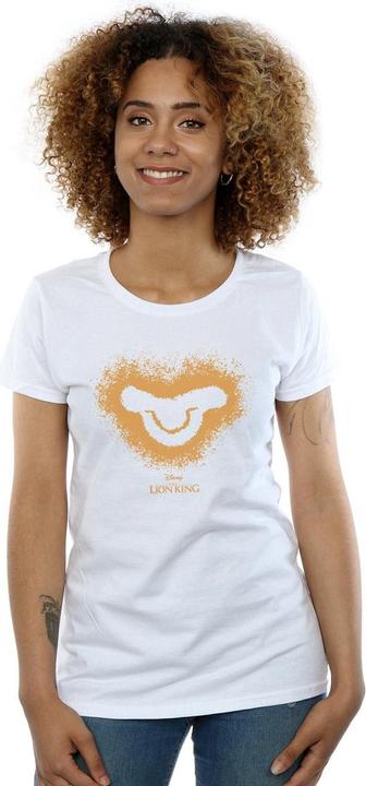 Actual product image Disney Womens/Ladies The Lion King Movie Simba Baby Face Cotton T-Shirt (S)