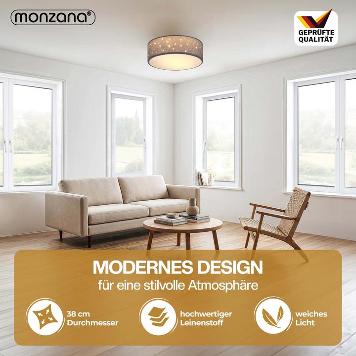 Produktbild Monzana Deckenlampe (E27)