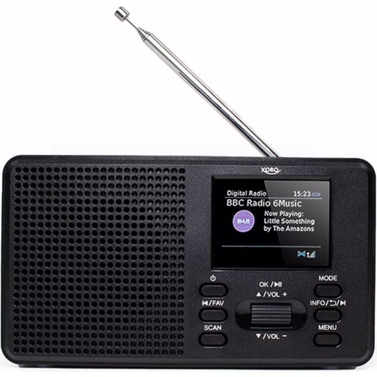 Thumbnail - Xoro DAB 142 (DAB+, FM, Bluetooth), Radio, Schwarz