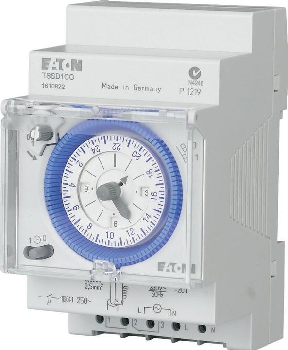 Eaton Analogue timer, synchronous, day, 1 167391