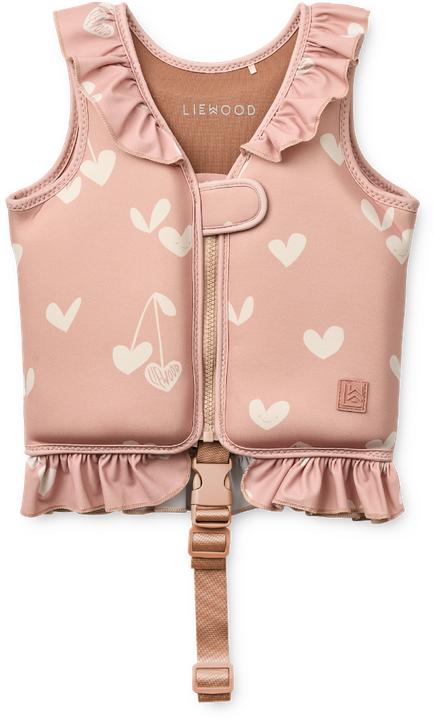 Liewood Dove Swim Vest w Frill,Sweethearts / Pale tuscany