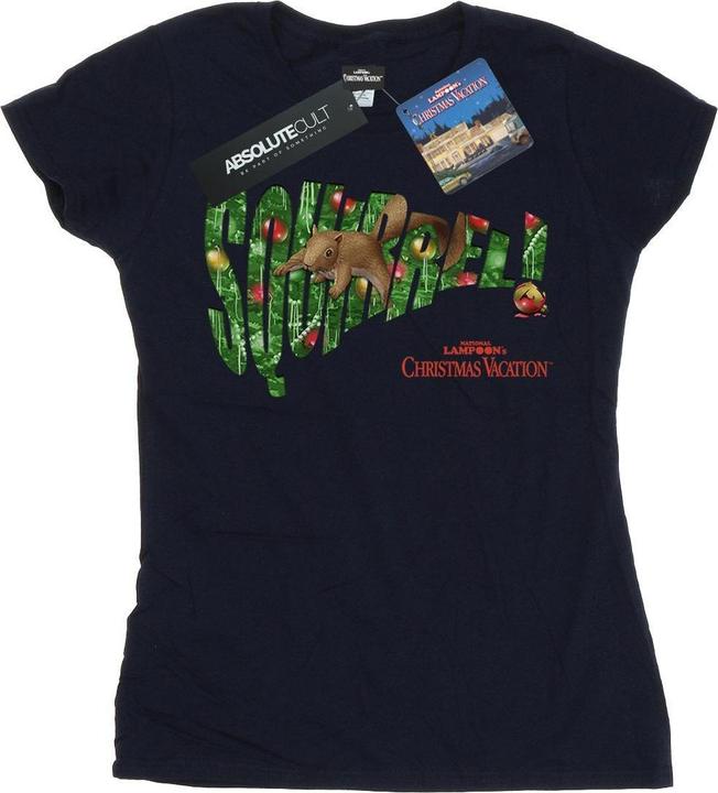 Image du produit National Lampoon´s Vacation National Lampoon's Christmas Vacation - T-shirt SQUIRREL TREE - Femme (S)