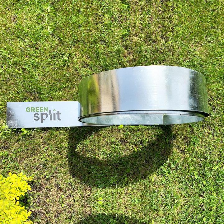 Produktbild Green Split Rasenkantenband Metall Alu/Zink 15 cm (1000 cm)