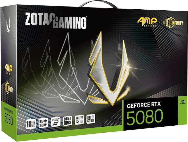 Actual product image Zotac GeForce RTX 5080 AMP Extreme INFINITY (16 GB)
