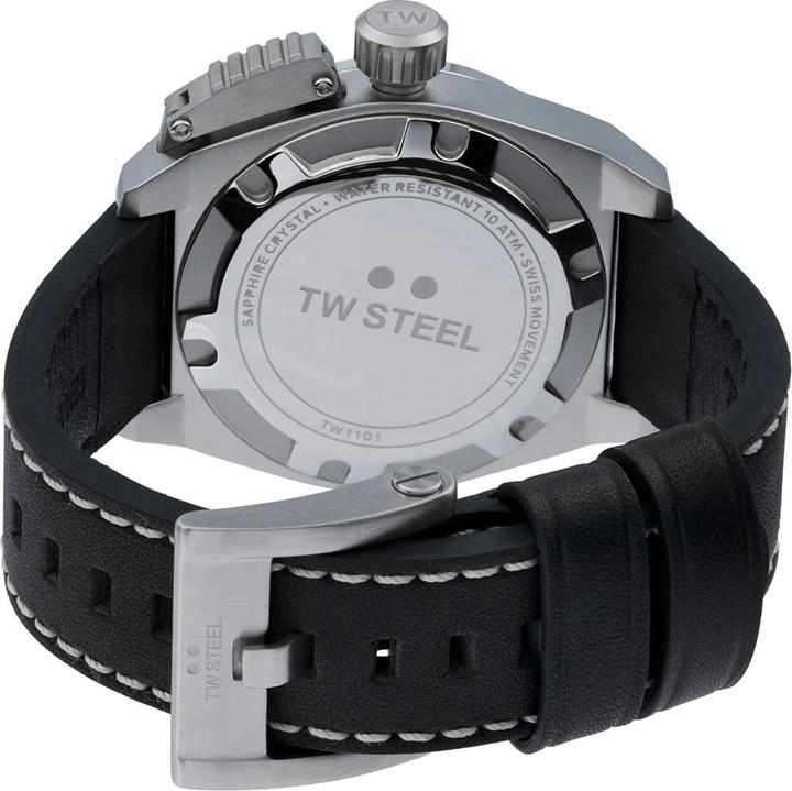 Immagine prodotto TW-Steel TW1101 Orologio da uomo Canteen 42mm 10ATM (Orologio da polso analogico, 42 mm)