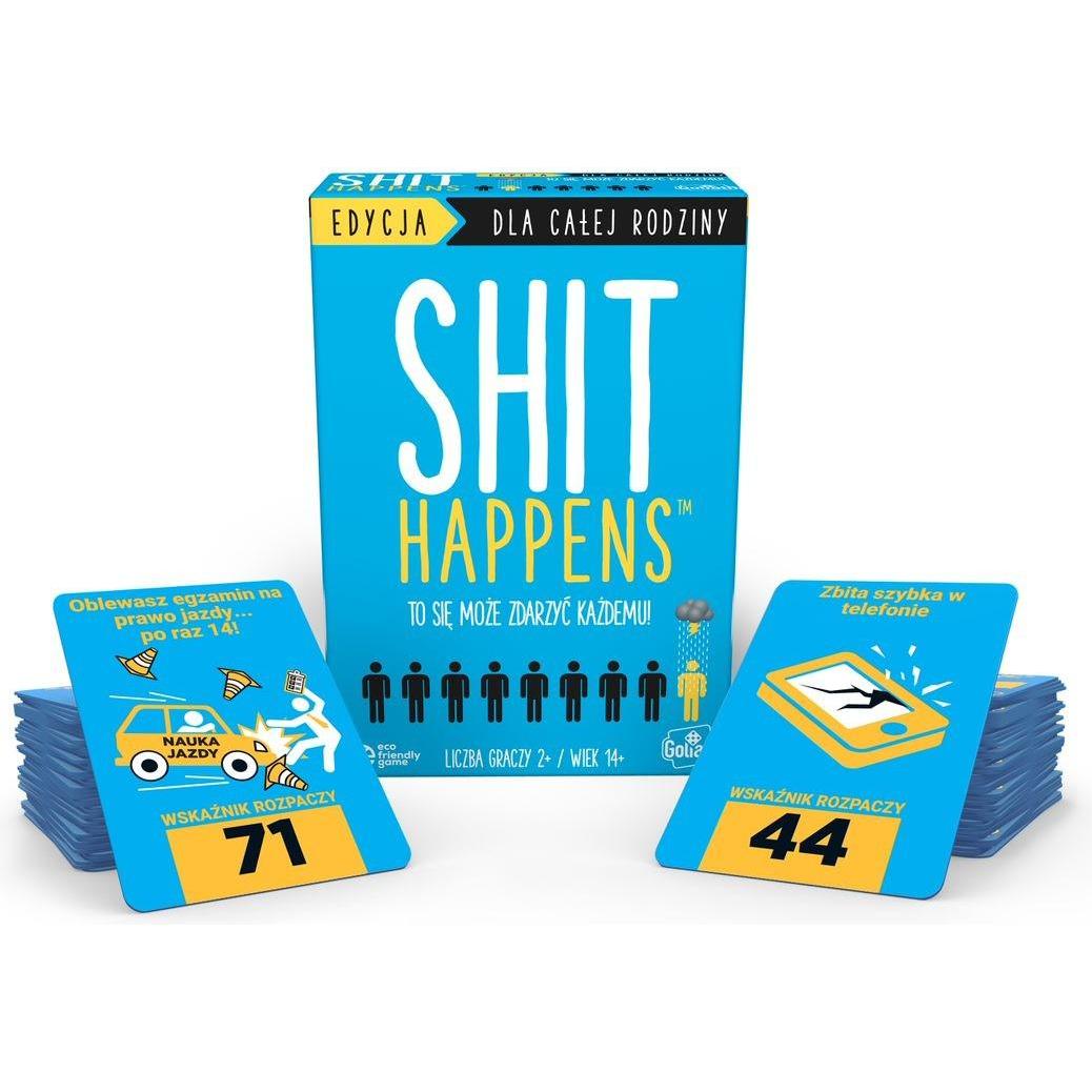 Thumbnail - Goliath Toys Partyspiel Shit Happens Family Edition (Niederländisch)