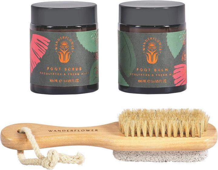 Immagine prodotto Wanderflower Foot Therapy Set (Crema piedi e gel piedi)