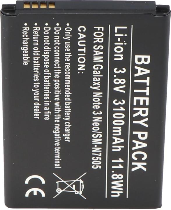 Immagine prodotto AccuCell Akku Samsung Galaxy Note 3 Neo, SM-N7505