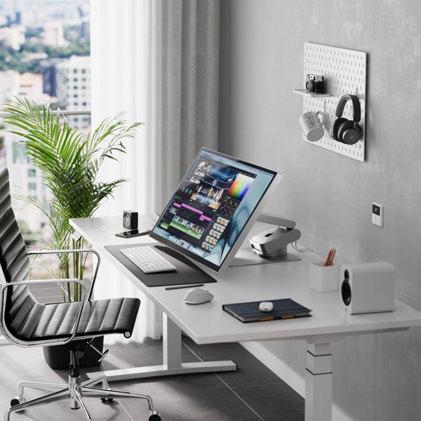 Immagine prodotto Alogic ASPEKT Omni Fold Stand Mac Mini for 32 Monitor Silver (Tavolo, 32", 9 kg)