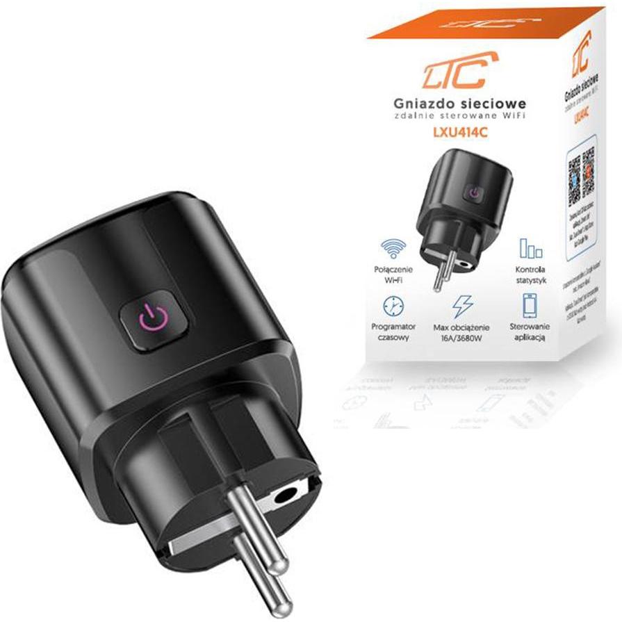 LTC, Spina intelligente, Tuya Lxu414c Smarte Wifi-Steckdose