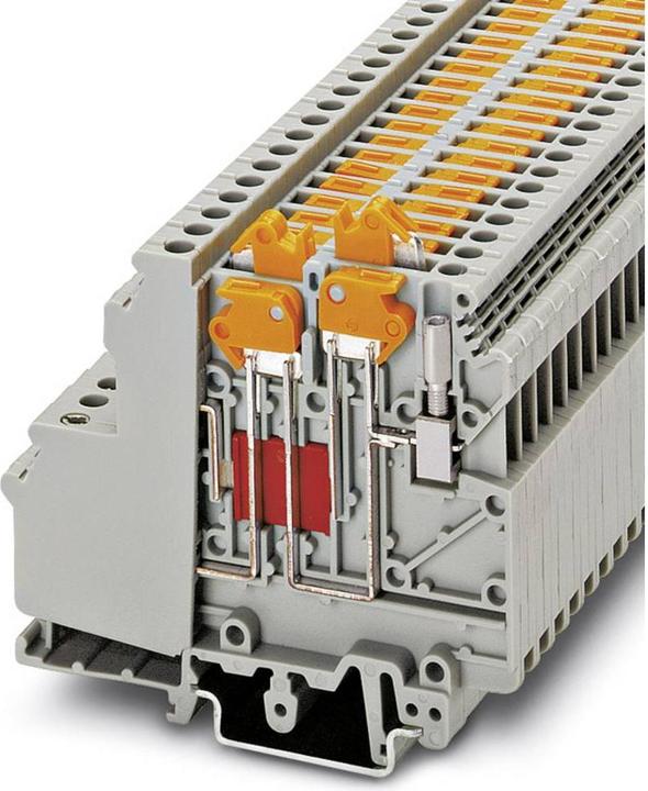 Actual product image Phoenix Contact Feed-through terminal block UDMTK 5-TWIN-P/P Gray 50 pcs.