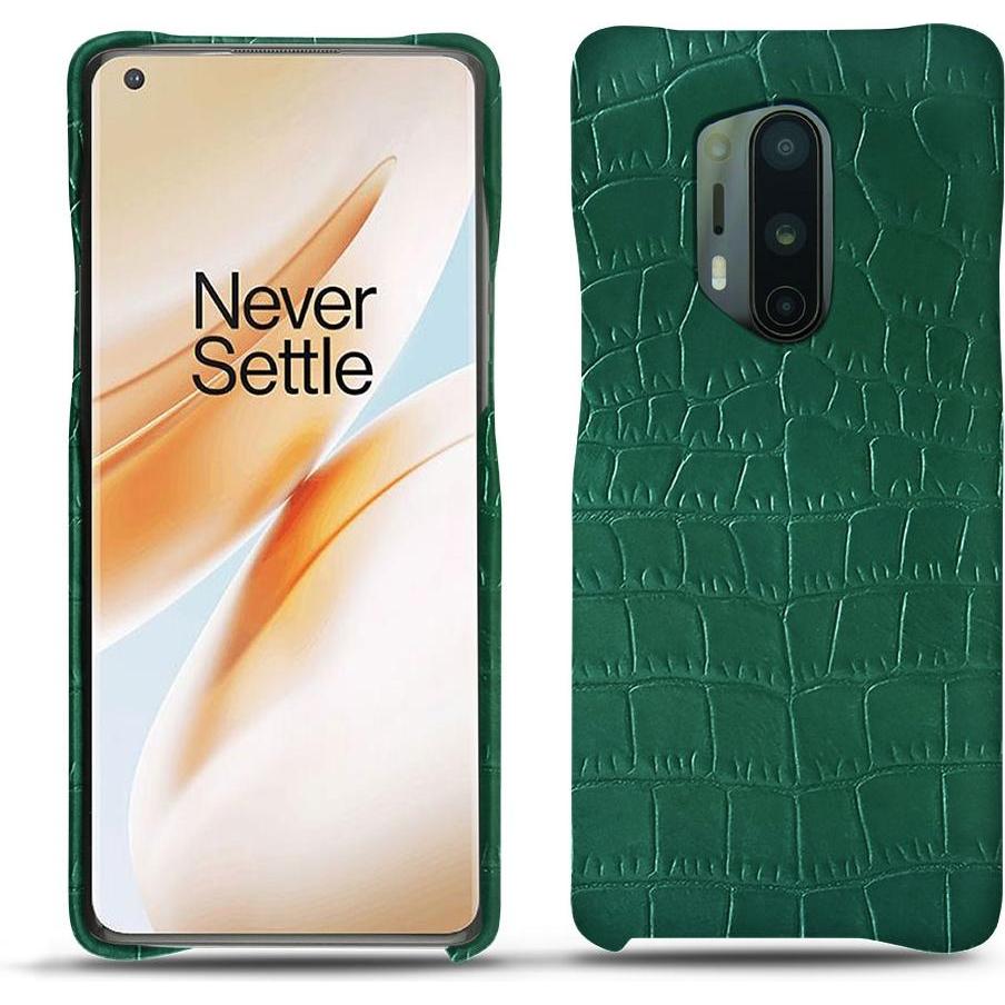 Noreve Lederschutzhülle (OnePlus 8 Pro), Smartphone Hülle, Grün