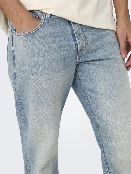 Image du produit Only & Sons ONSEDGE Mid Rise Gerade geschnitten Jeans Normal geschnitten jeans (W29/L30)