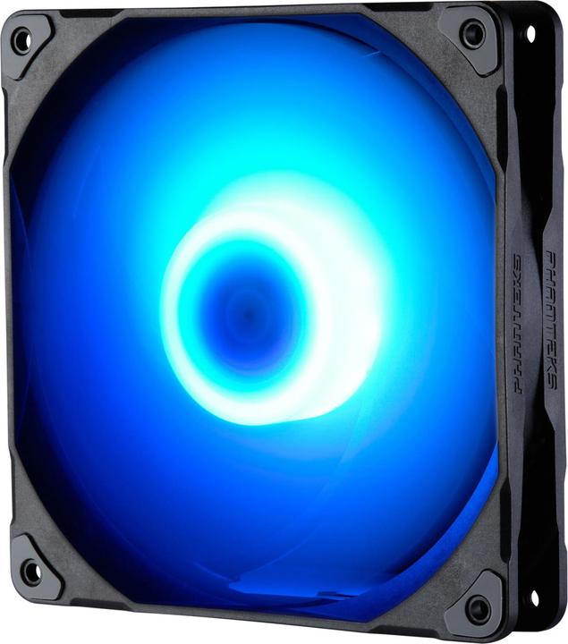 Actual product image Phanteks M25 PWM D-RGB fan, 3-pack - 140mm, black (140 mm, 3 x)