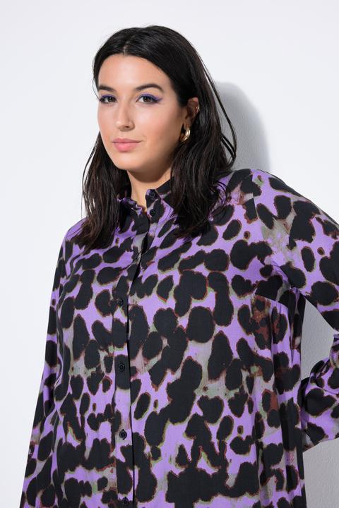 Produktbild Studio Untold Hemdbluse, Boxy Shape, Color-Leo (44)
