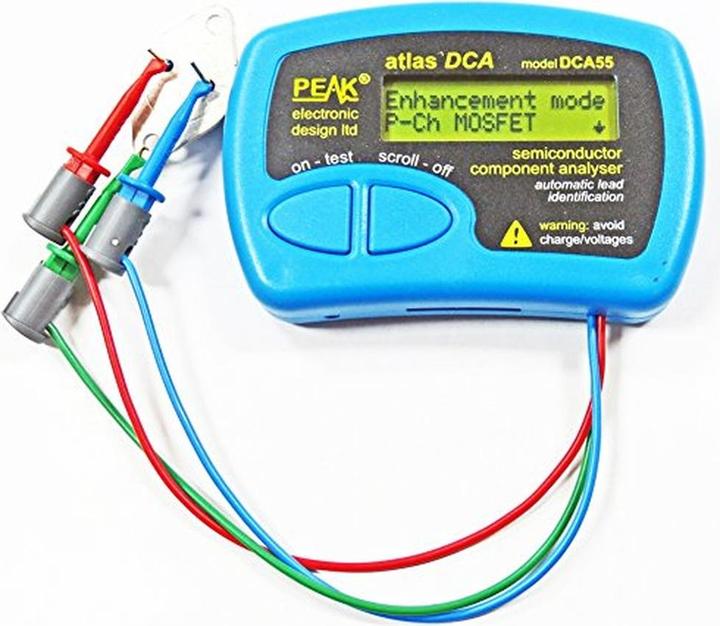 Actual product image Velleman Semiconductor analyzer