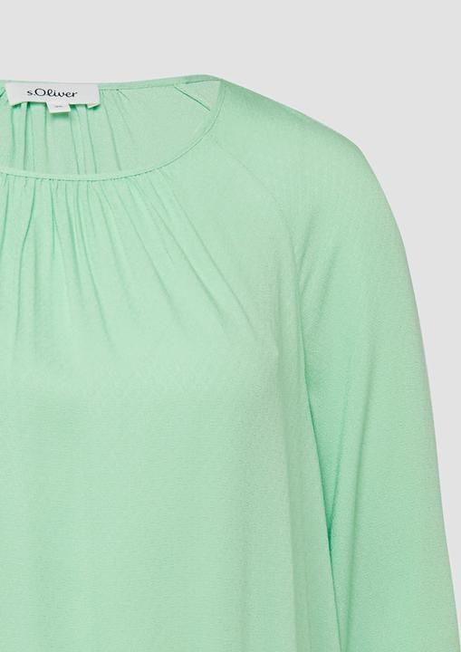 Immagine prodotto s.Oliver Bluse Strukturierte Viskose-Bluse mit Raff-Details (40)