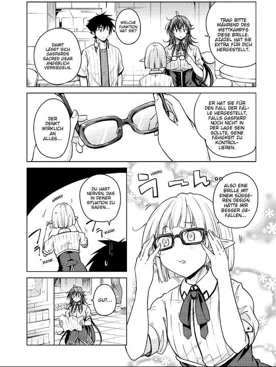 Actual product image Panini HighSchool DxD (German, Ichiei Ishibumi, Hiroji Mishima, Zero Miyama, 2018)