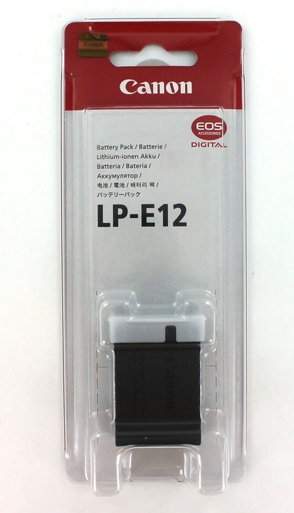 Actual product image Canon LP-E12 battery (Rechargeable battery)