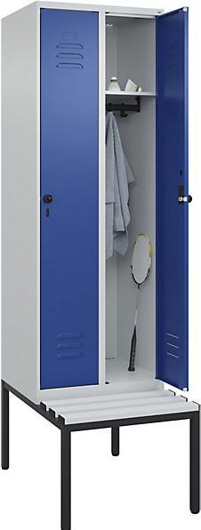 Actual product image C+P Locker Classic PLUS bench seat (60 cm, 212 cm)