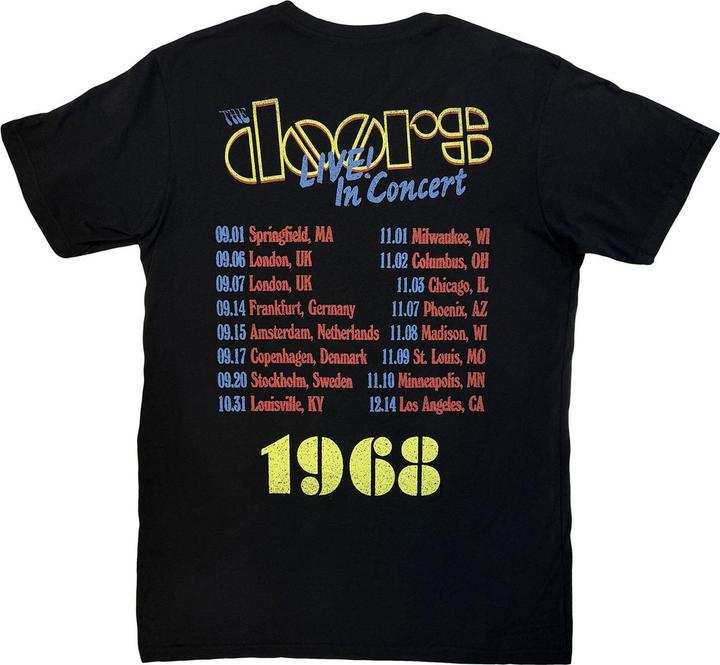 Produktbild The Doors Live In Concert '68 TShirt (S)