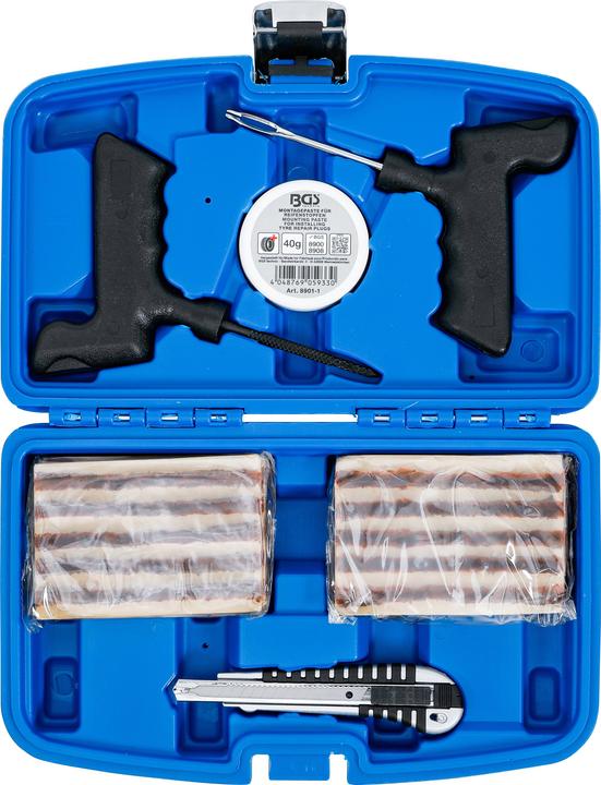 Image du produit BGS Kit de réparation de pneus 54 pièces