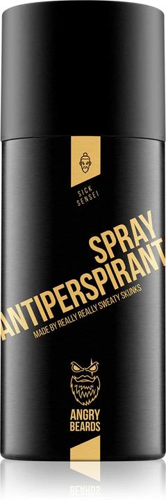 Produktbild Angry Beards Sick Sensei Antiperspirant (Spray, 150 ml)