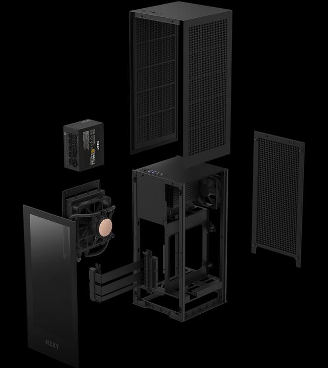 Produktbild NZXT Gehäuse H1 2022 Schwarz (CS-H11BB-EU) (Mini-ITX)