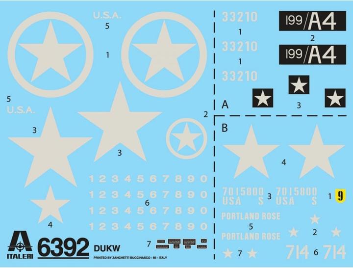 Actual product image Italeri Dukw