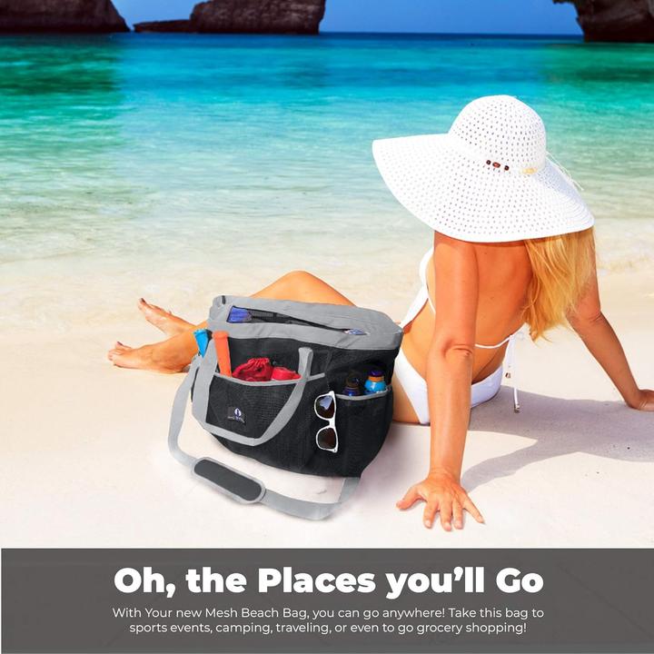 Immagine prodotto Red Suricata Netz-Strandtasche (40 l)