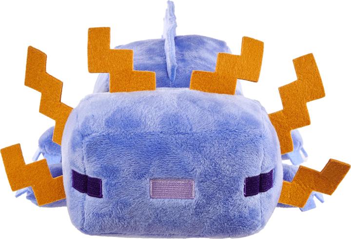 Image du produit Mattel Minecraft-Peluche Axolotl Bleu-du jeu vidéo à collectionner, 20 cm (20.32 cm)