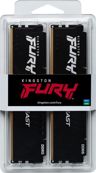 Actual product image Kingston KF556C40BBK2-32 (2 x 16GB, 5600 MHz, DDR5 RAM, DIMM)