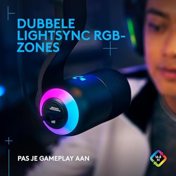 Image du produit Logitech Yeticaster GX Dynamic RGB Gaming Mic