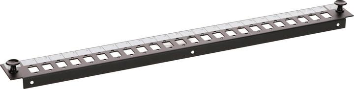 Danicom Frontplatte LC/SC/E2000 24-Port, geeignet für universelle Glasfaserablage