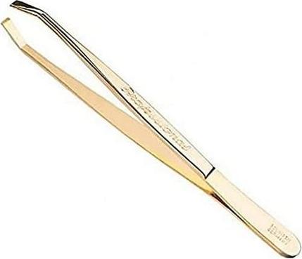 Caso Eurostil Pinza Depilar Dorada 8cm (1 Stk.)