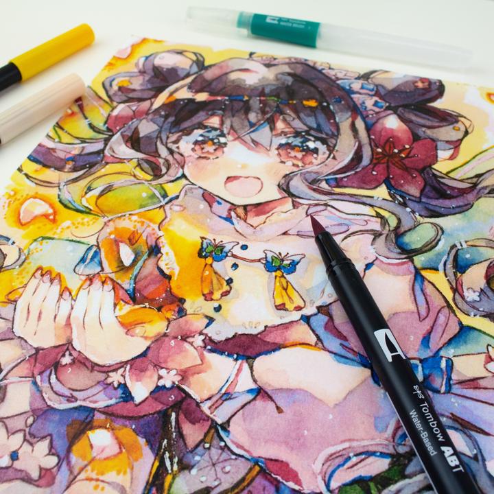 Produktbild Tombow Dual Brush Pen Etui (6x)