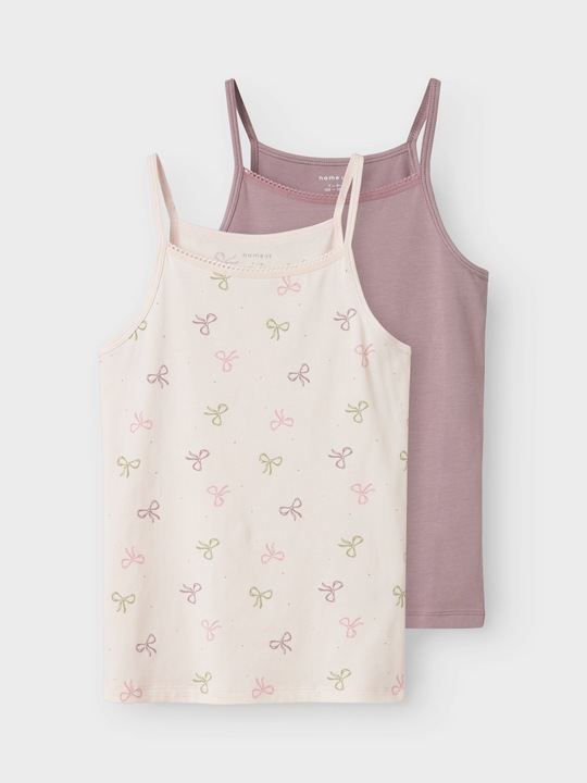 Produktbild Name it Nkfstrap Top 2p Barely Pink Bow Noos (116)