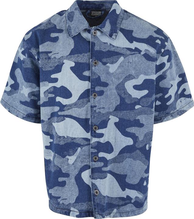 Produktbild Urban Classics Laser Camo Printed Boxy Shirt - 166807 (5XL, L)