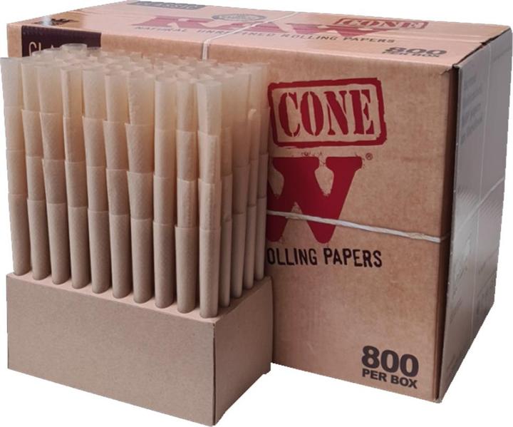 Image du produit RAW Cones King Size paquet de 800