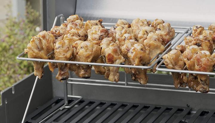 Actual product image Weber Elevations Tiered Cooking System Extension grate