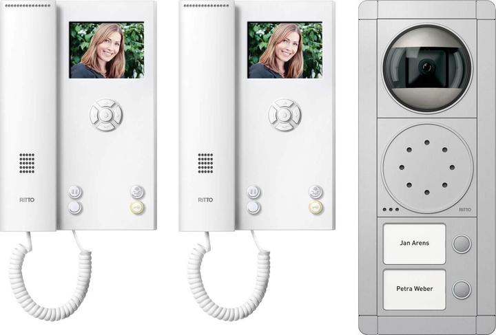 Produktbild Schneider Electric PortierVideoSetWEsilber/weiss