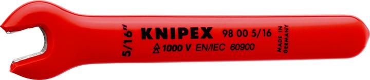 Actual product image Knipex Open-end spanner 98 00 Width across flats 5/16 inch steel grey (5/16")